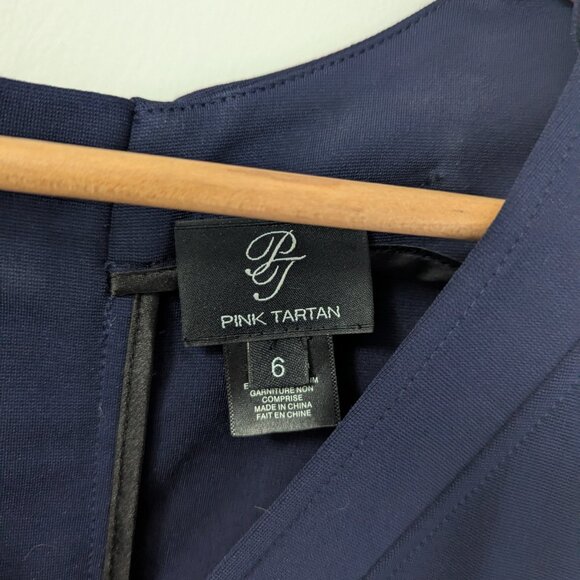 Pink Tartan Sheath Dress - Picture 3 of 4